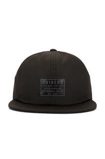 Кепка Brixton Vintage Nylon Mp, черный