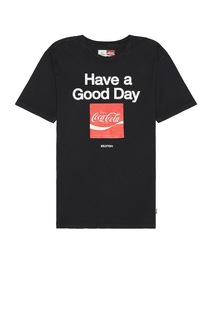 Футболка Brixton Coca-cola Good Day T-shirt, черный