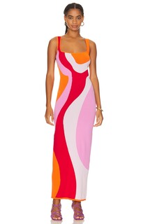 Платье Ronny Kobo Sabra Knit, цвет Pink &amp; Orange Multi