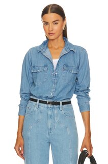 Рубашка LEVI&apos;S Iconic Western Button Down, цвет Old 517 Blue 2 Levis