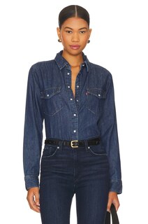 Рубашка LEVI&apos;S Iconic Western Button Down, цвет Air Space 3 Levis