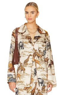 Топ Ronny Kobo Valentina, цвет Safari Print