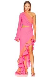 Платье Bronx and Banco Hanna Gown, цвет Pink &amp; Coral