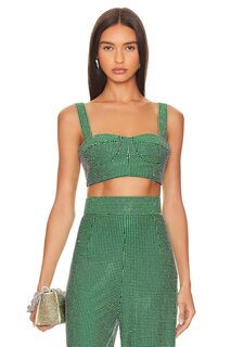 Бюстье Bronx and Banco X Revolve Capri Diamond, цвет Emerald