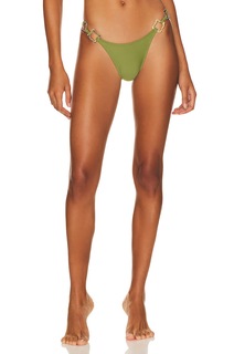 Плавки бикини YEVRAH SWIM Capri Basic, зеленый