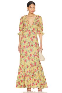 Платье макси byTiMo Spring, цвет Camelia Yellow