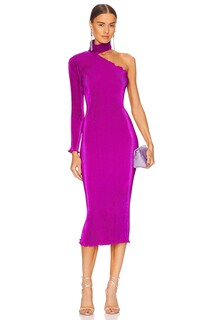 Платье L&apos;IDEE Soiree 90&apos;s Sleeved Gown, цвет Grape L'idée