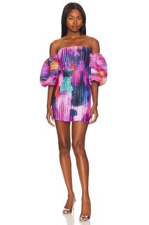 Платье мини L&apos;IDEE Sirene, цвет Lumiere Print Pink L'idée