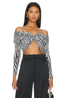 Топ CAMI NYC Rosalia, цвет Zebra Stripe