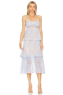 Платье LIKELY Santos, цвет Bluebell &amp; White