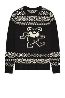 Свитер Schott NYC x Grateful Dead Dancing Bear, черный