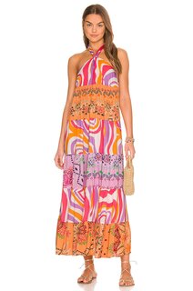 Платье макси Sundress Camila, цвет Mix Comporta &amp; Saint Tropez