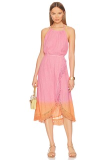 Платье Sundress Adela, цвет Dubai Tie Dye Pink Orange