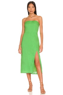Платье миди SNDYS Serena, зеленый