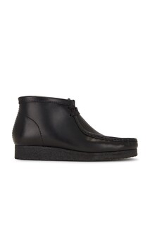 Ботинки Clarks Wallabee, черный