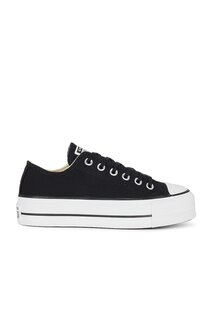 Кроссовки Converse Chuck Taylor All Star Canvas Platform, цвет Black &amp; White