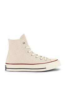 Кроссовки Converse Chuck 70 Hi, цвет Parchment, Garnet, &amp; Egret