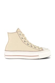 Кроссовки Converse Chuck Taylor All Star Lift Platform, цвет Open Sesame, Egret, &amp; Clay Pot