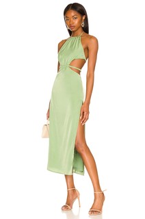 Платье миди Camila Coelho Remi, цвет Jade Green