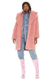 Пальто Lovers and Friends Niki Faux Fur, цвет Blush Pink