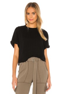 Футболка COTTON CITIZEN Tokyo Crop, цвет Jet Black