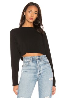 Рубашка COTTON CITIZEN Tokyo Crop, цвет Jet Black