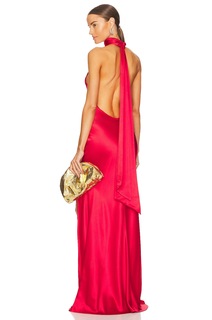 Платье SAU LEE Penelope Gown, красный