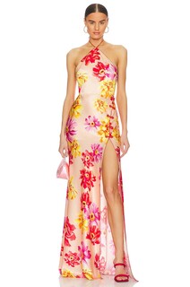 Платье SAU LEE Tess, цвет Nude Multi
