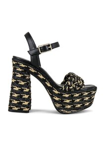 Сандалии Castaner Anne Platform, цвет Negro &amp; Oro