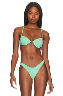 Топ бикини Solid &amp; Striped Sienna, цвет Seafoam