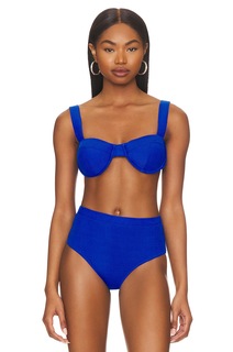 Топ бикини Solid &amp; Striped Lilo, цвет Azure