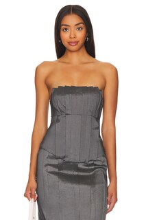 Топ LPA Delfina Corset, цвет Charcoal