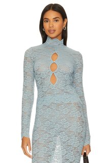 Топ LPA Serafina Lace, цвет Shadow Blue