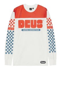 Футболка Deus Ex Machina Echo Moto, цвет Dirty White