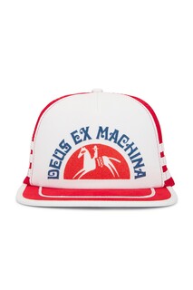 Кепка Deus Ex Machina Bareback Trucker, цвет Red Clay