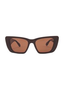 Солнцезащитные очки DIFF EYEWEAR Aura, коричневый