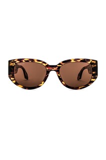 Солнцезащитные очки DIFF EYEWEAR Drew, цвет Wild Tortoise &amp; Brown