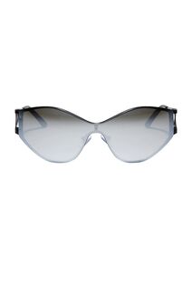 Солнцезащитные очки dime optics X Alondra Dessy Dessy, цвет Black And Silver Mirror