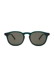 Солнцезащитные очки Le Specs Club Royale, цвет Bottle Green &amp; Khaki Mono