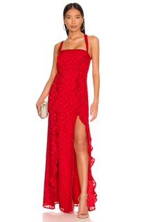 Платье MAJORELLE Maisie Gown, цвет Ruby Red