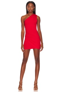 Платье мини superdown Shani Ruched, красный