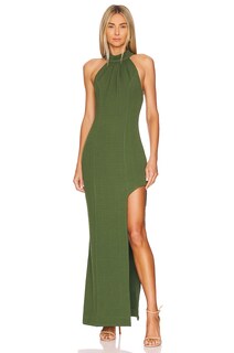 Платье мини ELLIATT Miniata Dress, зеленый