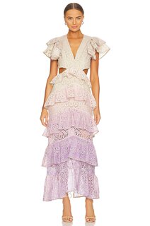 Платье макси ELLIATT Vacation, цвет Lilac Ombre