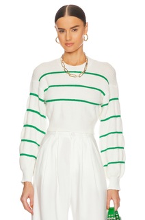 Свитер superdown Sophia Stripe, цвет White &amp; Green