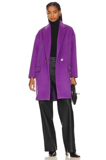 Пальто Ena Pelly Oversized Wool, цвет Amaranth Purple