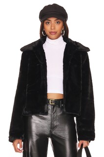Куртка superdown Tianna Faux Fur, черный