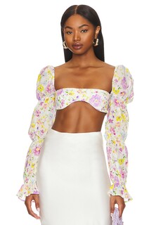 Топ MAJORELLE Marcelle Crop, цвет Watercolor Multi