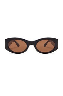 Солнцезащитные очки Epokhe Suede, цвет Black Polished &amp; Bronze Amber
