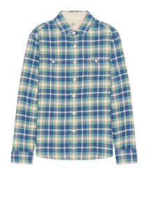 Рубашка Faherty The Surf Flannel, цвет Landing Point Plaid