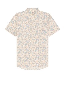 Рубашка Faherty Short Sleeve Breeze, цвет Tropic Shores